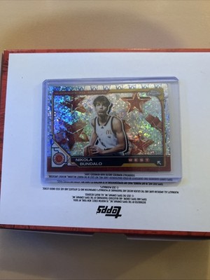 2025 Topps Chrome McDonald s All-American McFlurry Refractor Nikola Bundalo #52