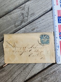 Confederate Postmaster Provisional Mobile Alabama CSA58X