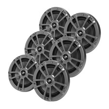 JBL MARINESTAGE6GRYAM 6-1/2" 2-Way Marine Audio Speaker 60W - GRAY 3 Pairs