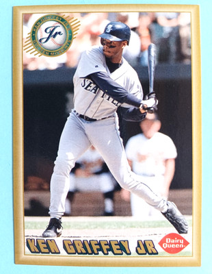 1994 TMG DAIRY QUEEN KEN GRIFFEY JR #9 GOLDEN MOMENTS GOLD SEATTLE MARINERS