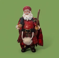 VTG  Kurt S. Adler Christmas World Of Santa’s Scottish Santa Ornament w/ Box