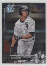 2017 Bowman Draft Chrome Blake Rutherford #BDC-80 0g4