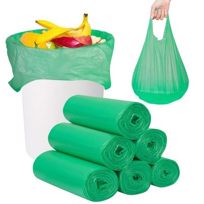 Trash Bags, Garbage Bags, 120 Count 6 Gallon [Extra Thick][Leak Proof] Rubbis...