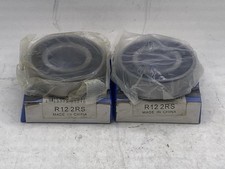 Lot Of 2 RELIAMARK RUBBER SEALED BALL BEARING R12 2RS 3/4" X 1-5/8" X 7/16"