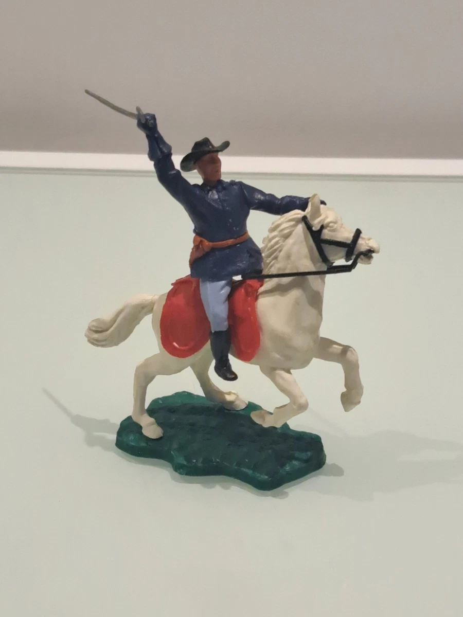 Figurines Timpo Toys : Soldats De La Guerre De Sécession (Sudistes) - Occasion - Moyen Âge ?