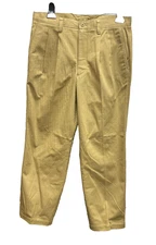 Khaki Plain Men Straight pants -(New) *Check Description