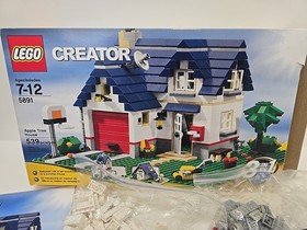 Lego Creator 5891 Apple Tree House 3 in 1 Build Set Incomplete