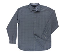 Tommy Hilfiger Men's Collar Striped Button Down Light Blue