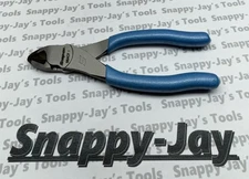 Snap-on Tools NEW PEARL BLUE Soft Grip 6" Compact Diagonal Cutter Pliers 86ACFPB