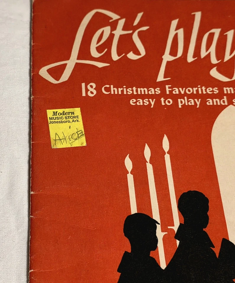 2 Vintage Carol Songbooks-"Let's Play Carols" & Mel Bay's Family Carol Book - Image 4 of 4