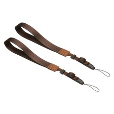 2pcs Camera Wrist Strap Brown Safety Adjustable Camera Hand Strap Lanyard