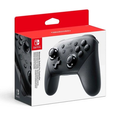 GENUINE Nintendo Switch Pro Controller Wireless -Black -BRAND NEW -UNOPENED