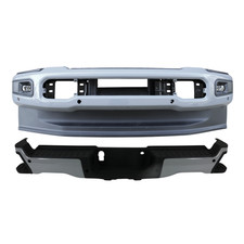 Front Rear Bumper Cover Face Bar Set For 2023- 26 Ford F-250 F-350 Super Duty Front Rear Bumper Cover Face Bar Set For 2023- 26 Ford F-250 F-350 Super Duty