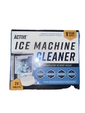 Ice Machine Cleaner Maker Descaler - 24 Clean Tablets Compatible with Frigida...