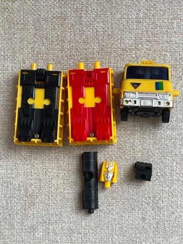 VINTAGE LOT OF 1984 MARCHON ROAD BOTS LOADORR ACTION FIGURE PARTS