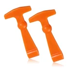 2x Orange Cooler Lid Latches for Yeti RTIC & More Coolers