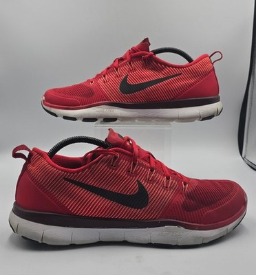 Nike Free Train Versatility 833258-606 Mens 11 Training Shoes Red Black Sneakers