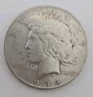 1934-S Peace Dollar $1 - San Francisco Mint