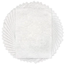Benvo 50 Sheets A4 Natural Mulberry Paper Visible Plant Fibers Rice Paper Pri...