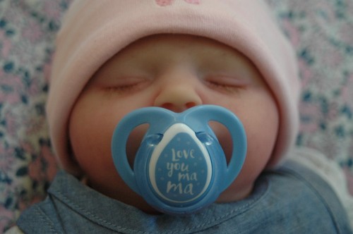 Magnetic Pacifier For Reborn Dolls #U-Love You Mama