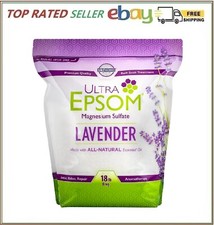 Ultra Epsom Lavender Bath Salts, 18 Pound Bag