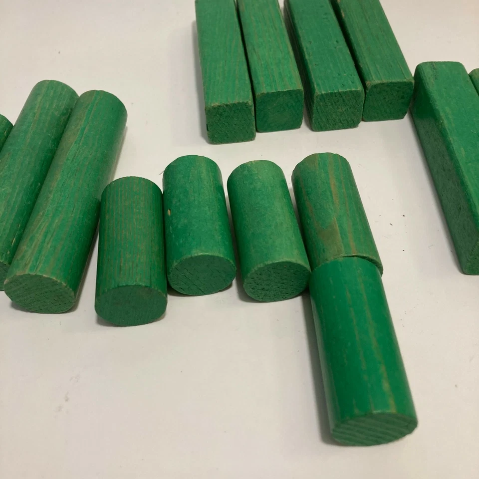 Juego de granja calle sésamo - verde surtido - bloques de madera - juego parcial Foto 3 de 4