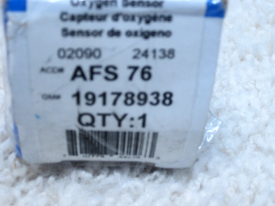 Sensor de oxígeno ACDelco GM equipo original AFS73 #3I-1 Foto 3 de 3