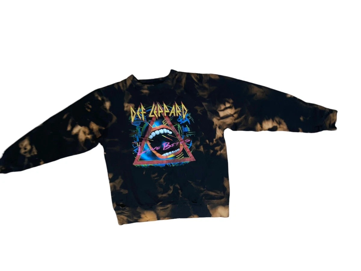 Def leppard tie dye sweatshirt 2025