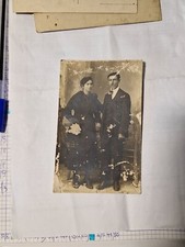 Cartolina Foto Old Photo Ritratto Coniugi Foto Osti Bologna  GA504 ^