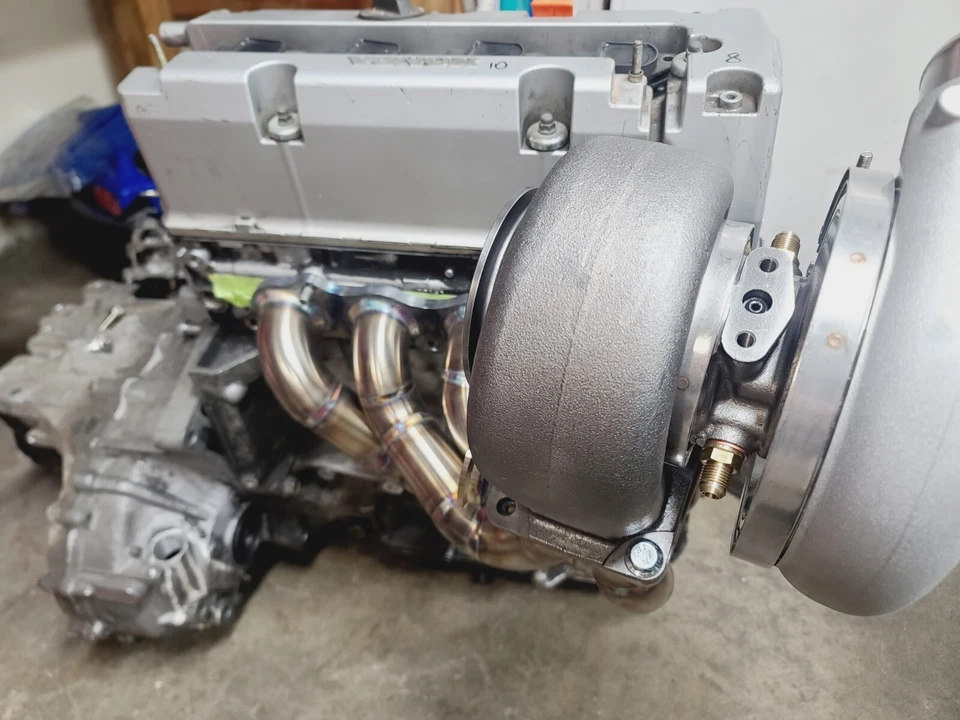 SYP HONDA K SERIES FORWARD FACING TURBO MANIFOLD RWD FRS BMW 240 VBAND T3T4  — 第 4/4 张图片