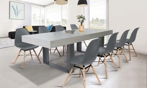 Table Salle A Manger En Bois De 6 A 10 Personnes 2 Dimensions