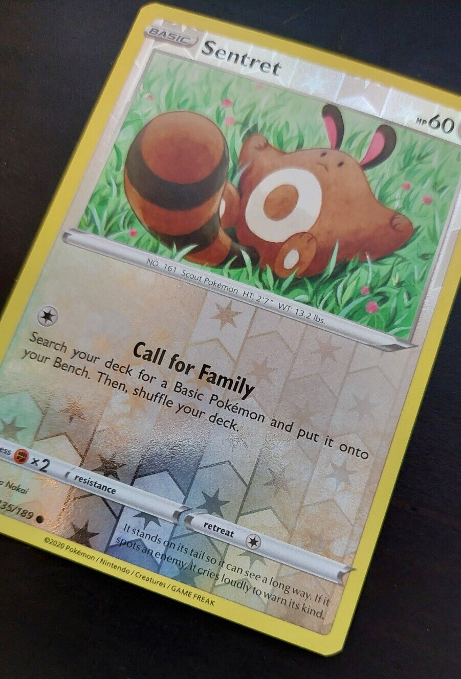 Sentret (135/189) Revere-Holographic Pokemon Card