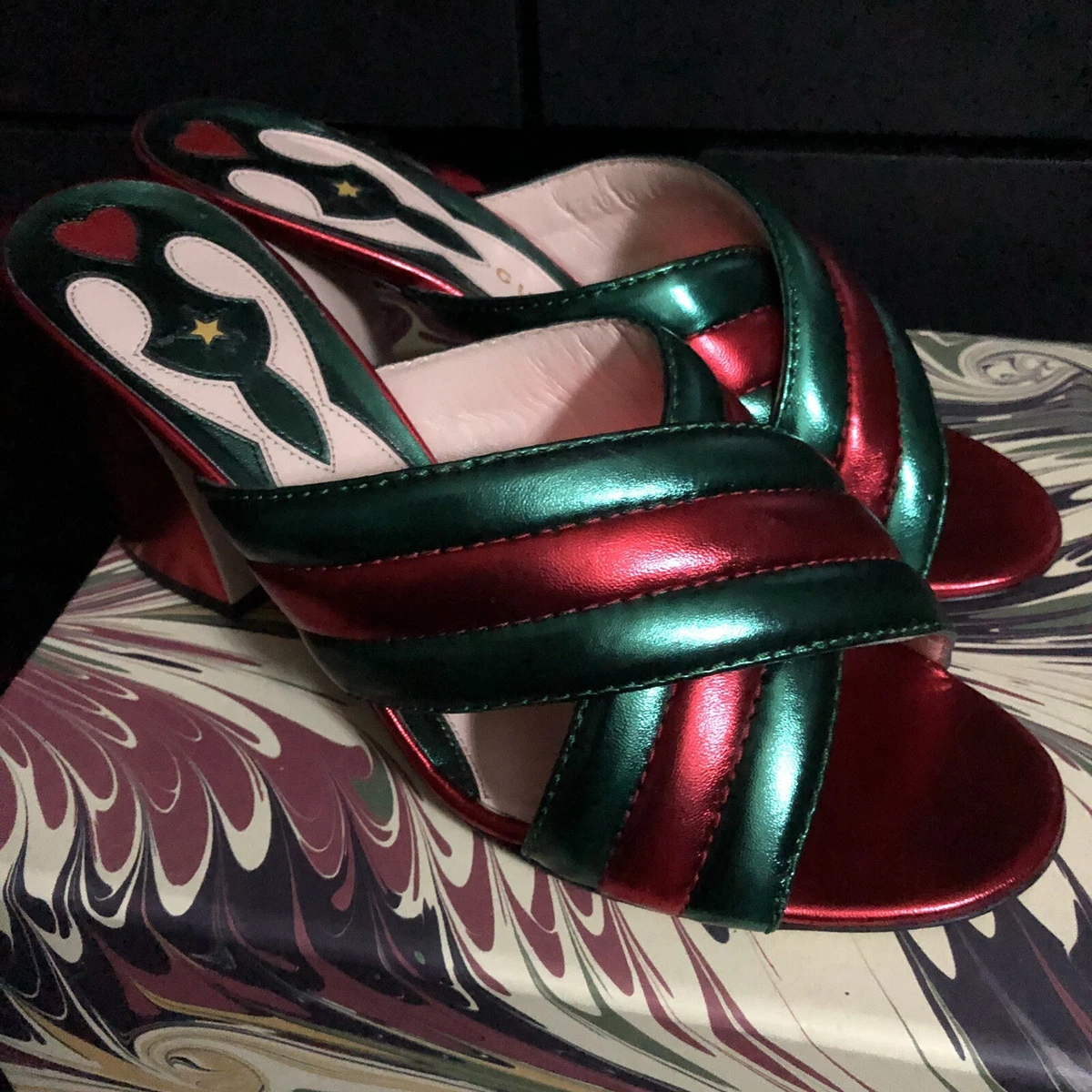 Gucci shop mules price