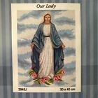 Printed needlepoint tapestry Canvas 30x40 cm Madonna