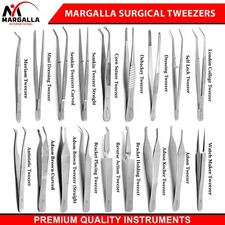 Margalla Surgical Tooth Forceps Medical Tweezers Dental Orthodontic Brackets Lab