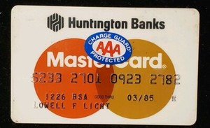 mastercard huntington cc314 1985