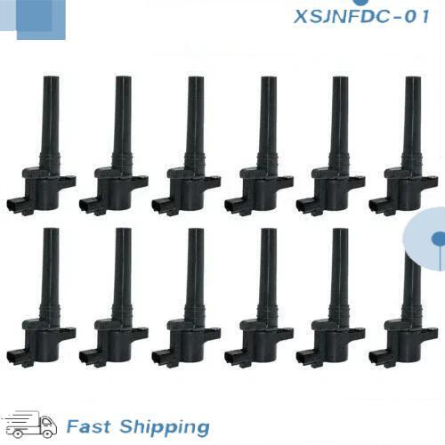 12Pcs Ignition Coil for Aston Martin DBS DB9 Rapide Virage 6.0L 4G4312A366AA A