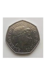 2001 50p Fifty  Pence Coin - Britannia Includes eBay 10p + 7% Fee
