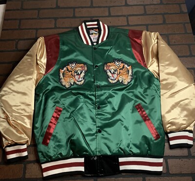 WU-TANG CLAN -Tiger Headgear Classics Streetwear Jacket~Never Worn~S M 3XL