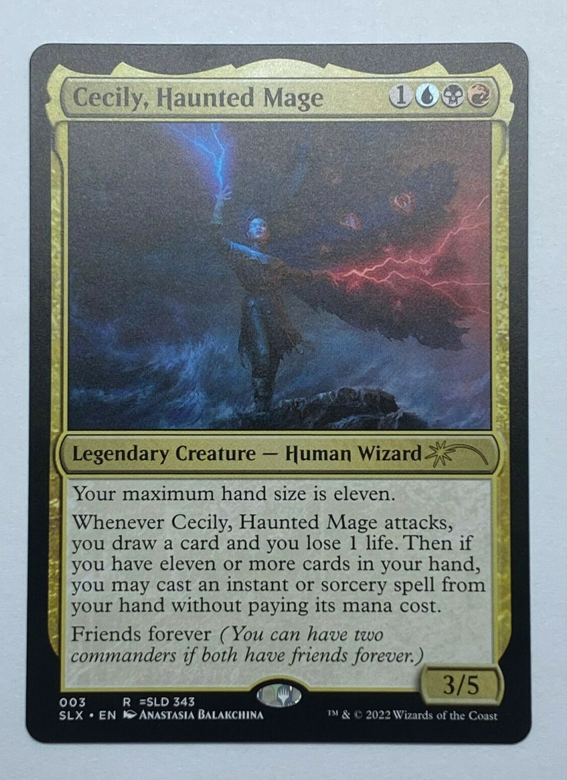 Cecily haunted mage secret lair mtg legendary creature rare