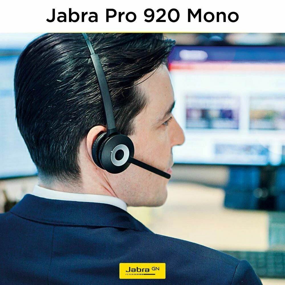 Jabra pro 920 mono wireless headset sale