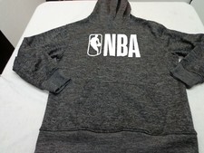 NBA Black - Gray Net-Dry Hoodie Pullover Sweatshirt Youth Large 14-16