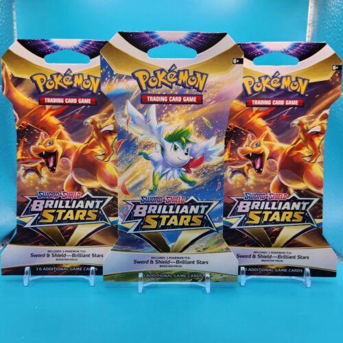 POKEMON Sword and Shield Trading Card Game Lot of 3 Packs SEALED Booster Pack - Picture 1 of 4