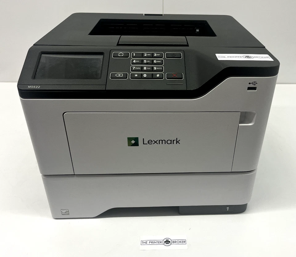 Lexmark MS622de A4 Mono Laser Printer 36S0508 - Image 2 of 4