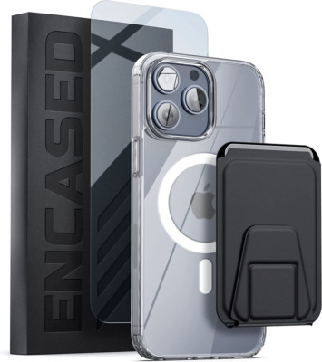 Encased Wallet Case Set Designed für iPhone 14 Pro Max mit Magnet... 