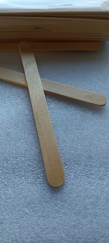 120 Count 4.5 Inch Wooden Multi-Purpose Popsicle Sticks for Crafts ICES Ice C... - Picture 4 of 9