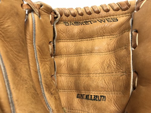 Rawlings Cesar Cedeno Softball Baseball Glove Basket Web RBG4 Left Hand Throw - Picture 5 of 12