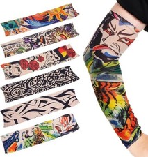 Brazo Tatuajes Temporales - 6 Falsas Mangas de Tatuaje Para Hombres Y Mujeres ys