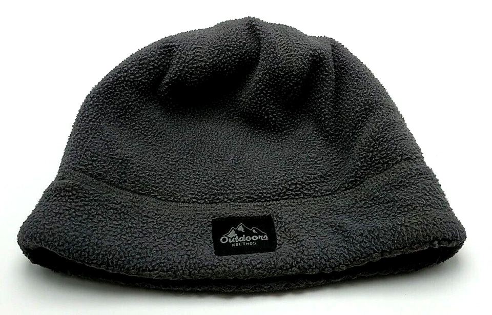 KB ETHOS OUTDOORS Sombrero Grueso Polar Gris Gorro Foto 2 de 4