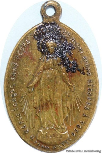 RELIGIOUS MEDALS Médaille, Vierge Marie fme_1023278 Medals